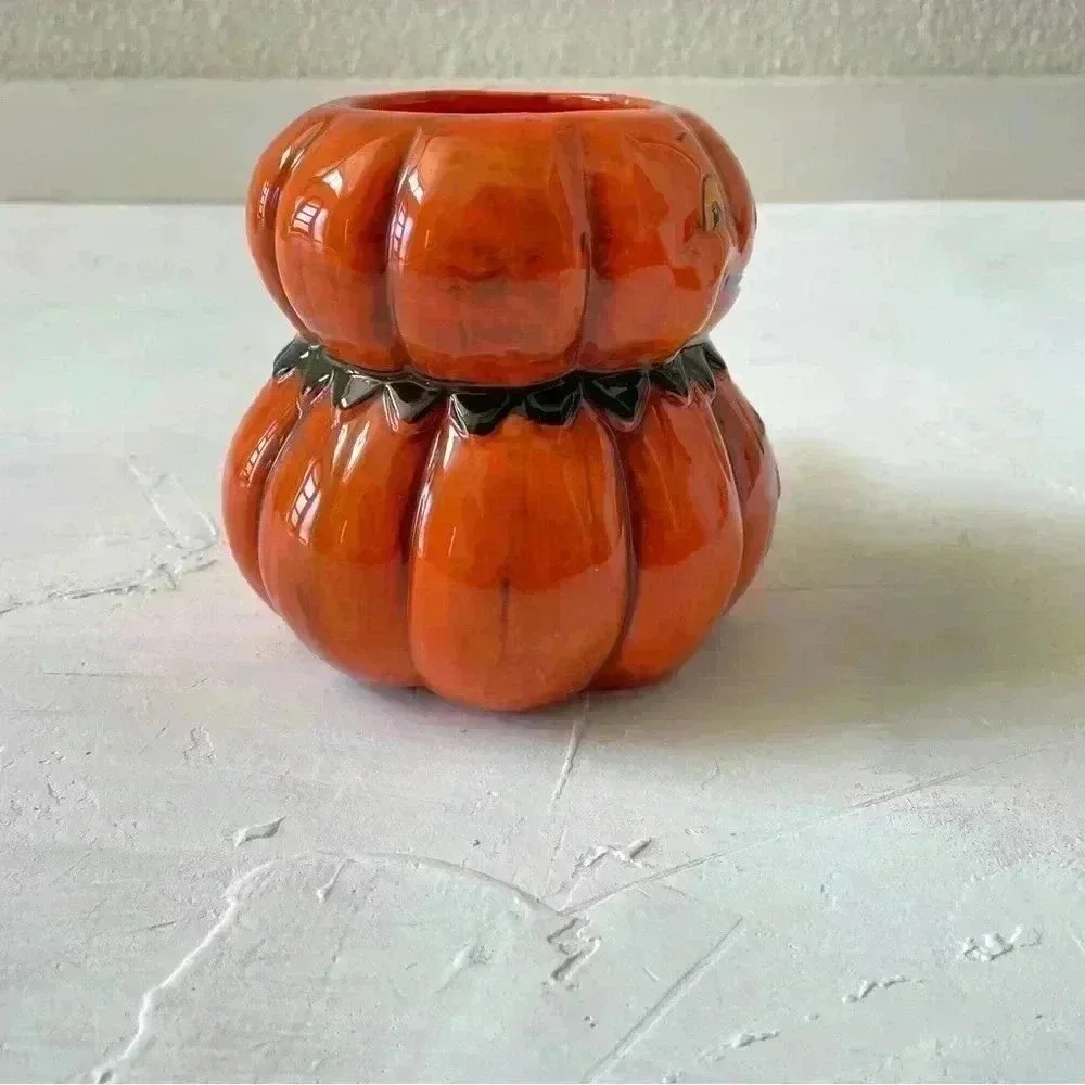 Johanna Parker Transpac Smiling Halloween Pumpkin Mug Halloween Decorations